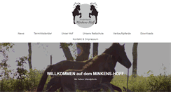 Desktop Screenshot of minkenshoff.de